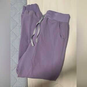 Figs Lavender High Waist Zamora Jogger Small